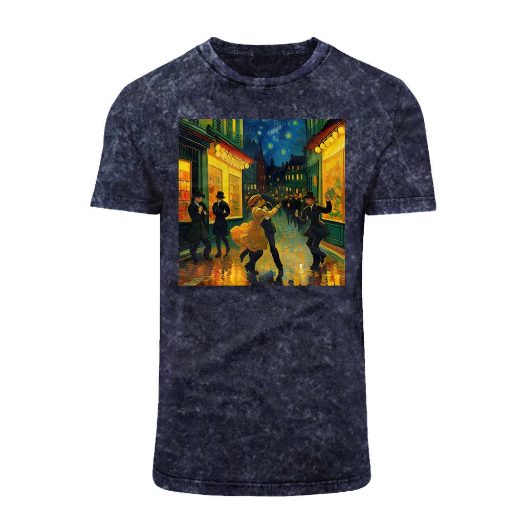 Dancing In The Streets Acid Washed T-Shirt