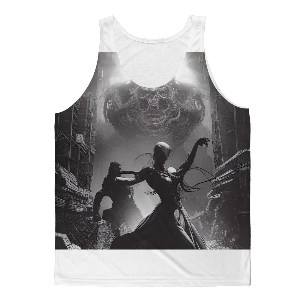 Dancing in the Darkness Classic Sublimation Adult Tank Top