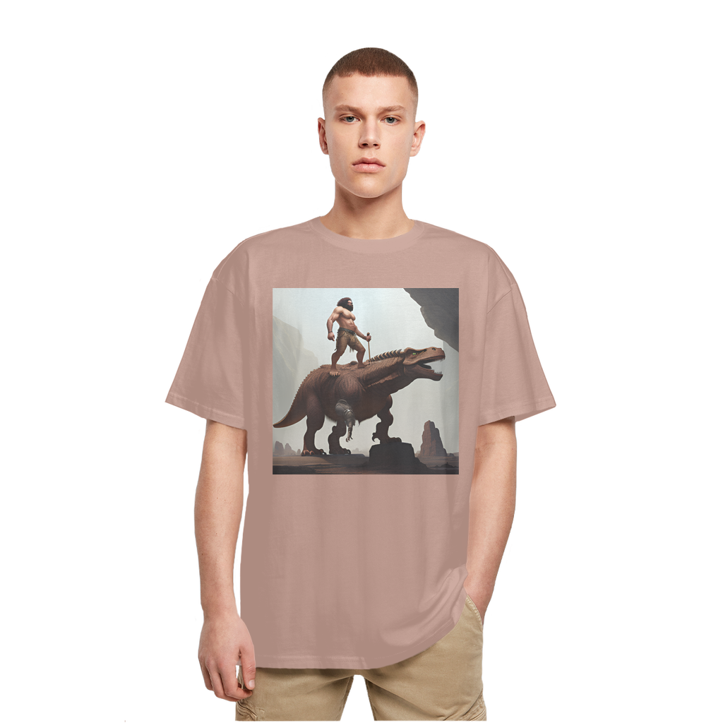 Time For The Caveman Heavy Oversized T-Shirt