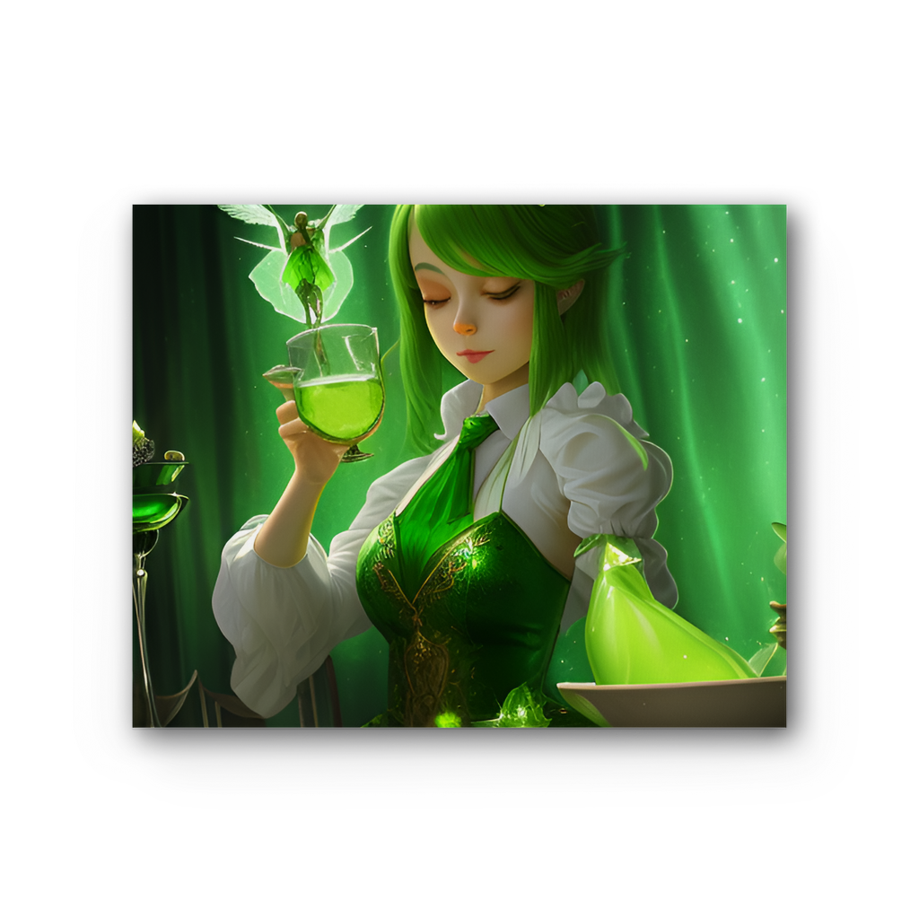 Absinthe Premium Stretched Canvas