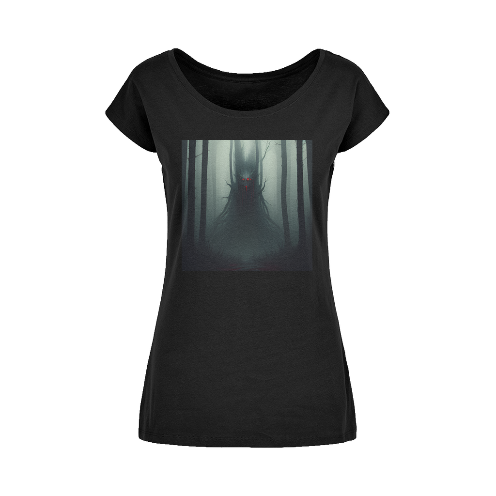 Dark Forest Wide Neck Womens T-Shirt XS-5XL