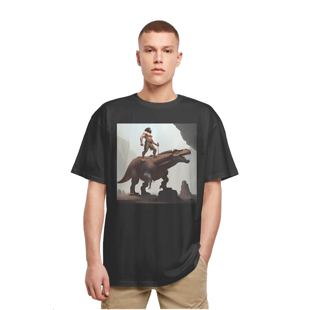 Time For The Caveman Heavy Oversized T-Shirt