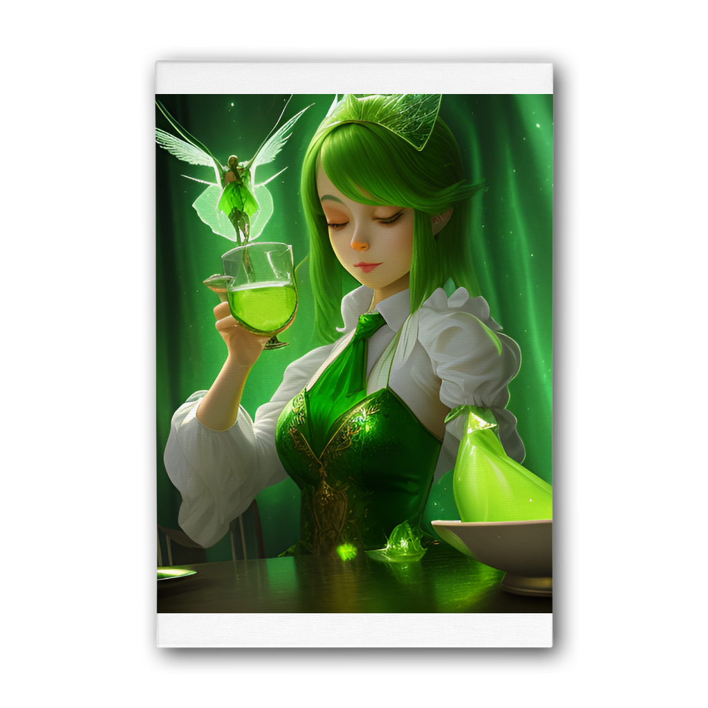 Absinthe Premium Stretched Canvas