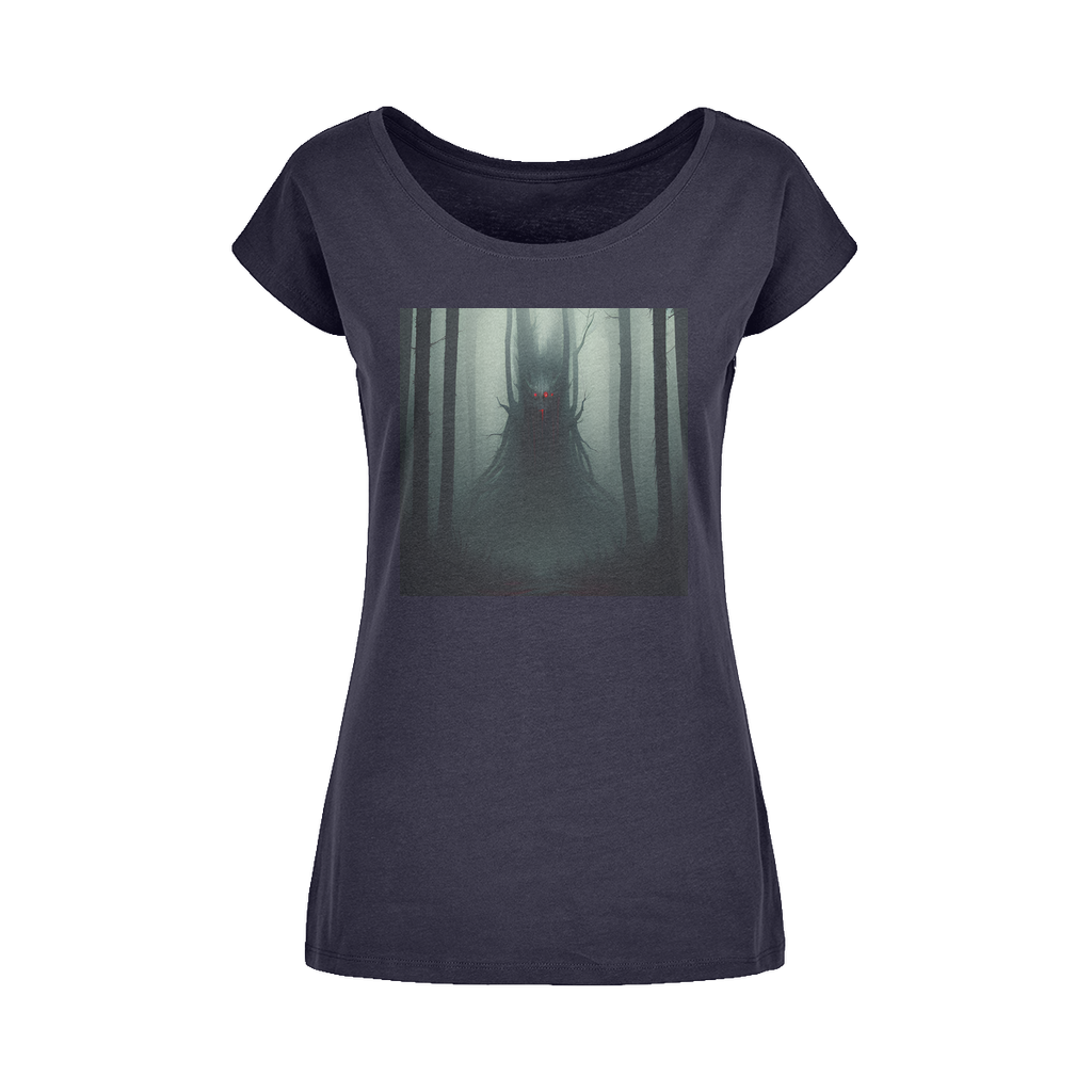 Dark Forest Wide Neck Womens T-Shirt XS-5XL