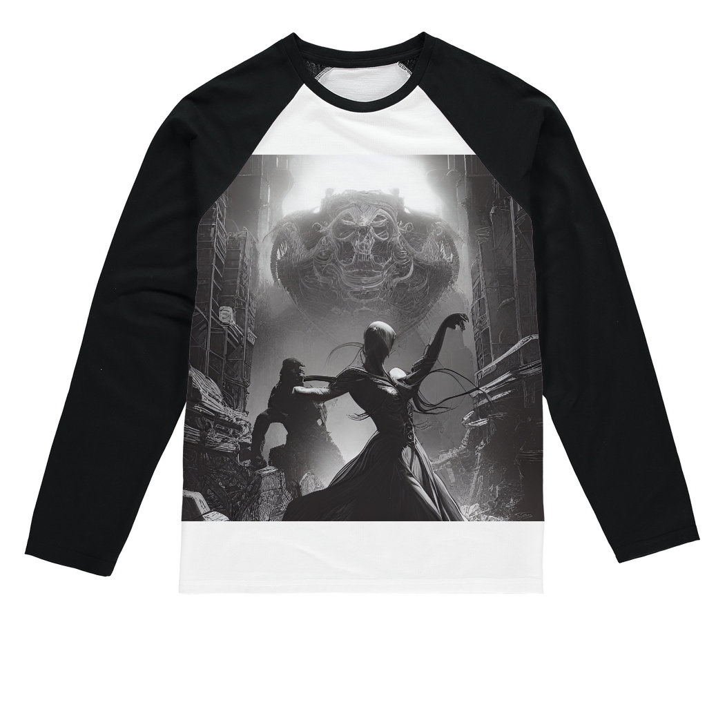Dancing in the Darkness Sublimation Baseball Long Sleeve T-Shirt