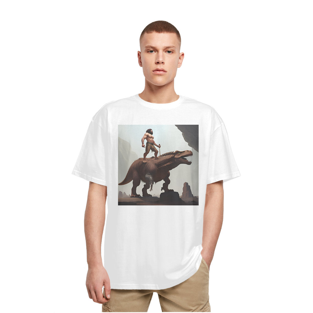 Time For The Caveman Heavy Oversized T-Shirt