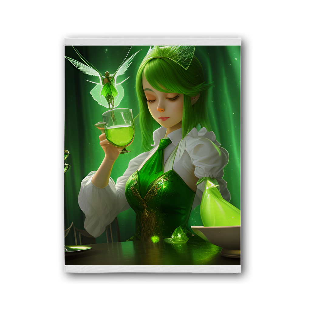 Absinthe Premium Stretched Canvas