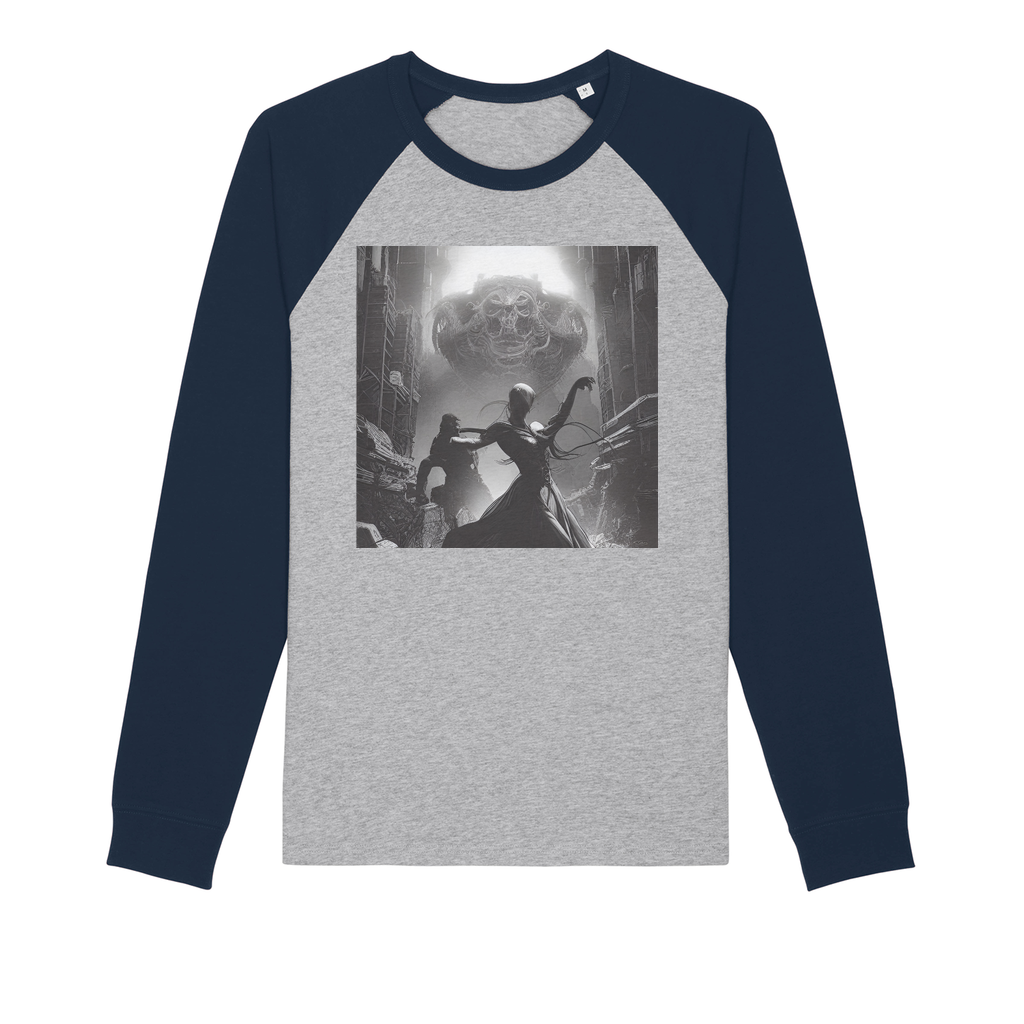 Dancing in the Darkness Premium Raglan Long Sleeve Shirt