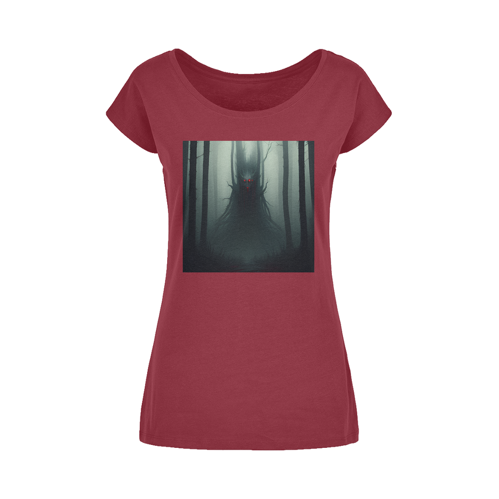 Dark Forest Wide Neck Womens T-Shirt XS-5XL