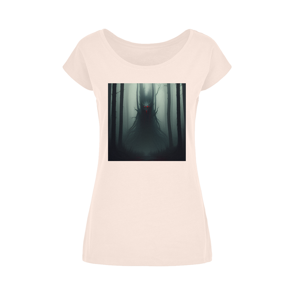 Dark Forest Wide Neck Womens T-Shirt XS-5XL