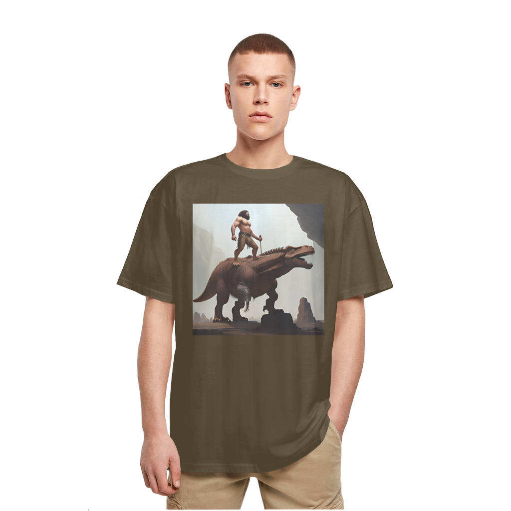 Time For The Caveman Heavy Oversized T-Shirt