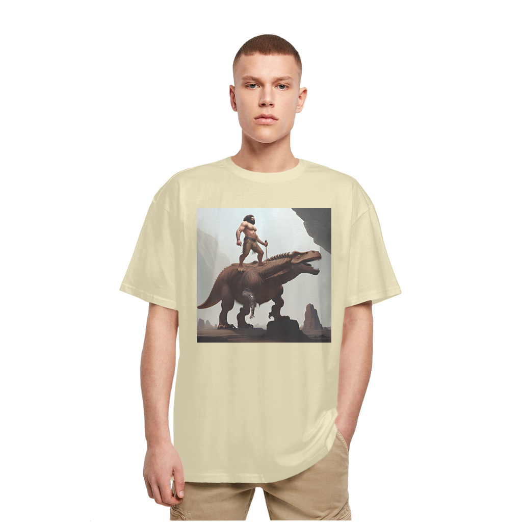 Time For The Caveman Heavy Oversized T-Shirt