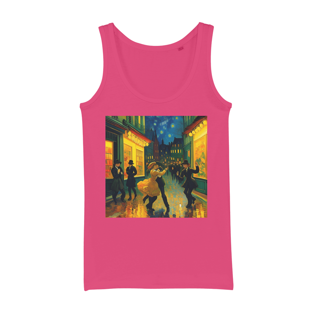 Dancing In The Streets Organic Jersey Womens Tank Top