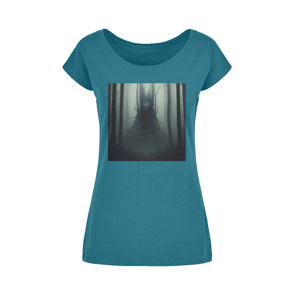 Dark Forest Wide Neck Womens T-Shirt XS-5XL