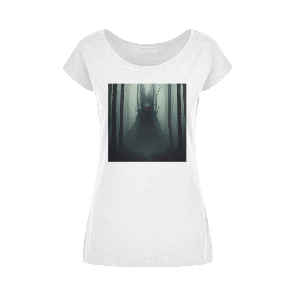 Dark Forest Wide Neck Womens T-Shirt XS-5XL