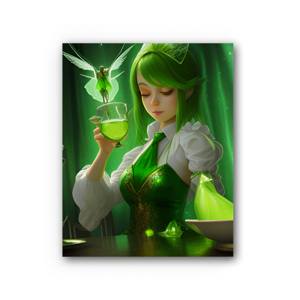 Absinthe Premium Stretched Canvas