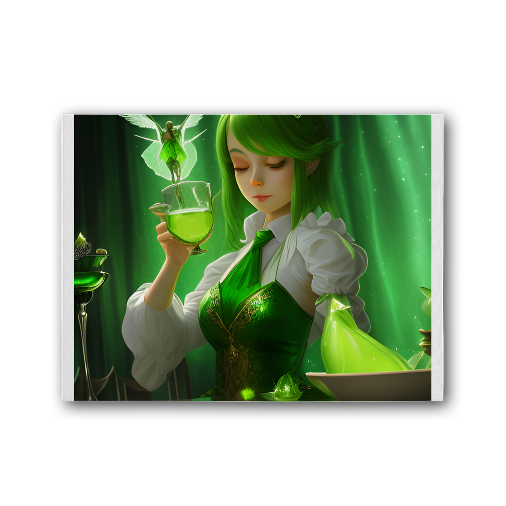 Absinthe Premium Stretched Canvas