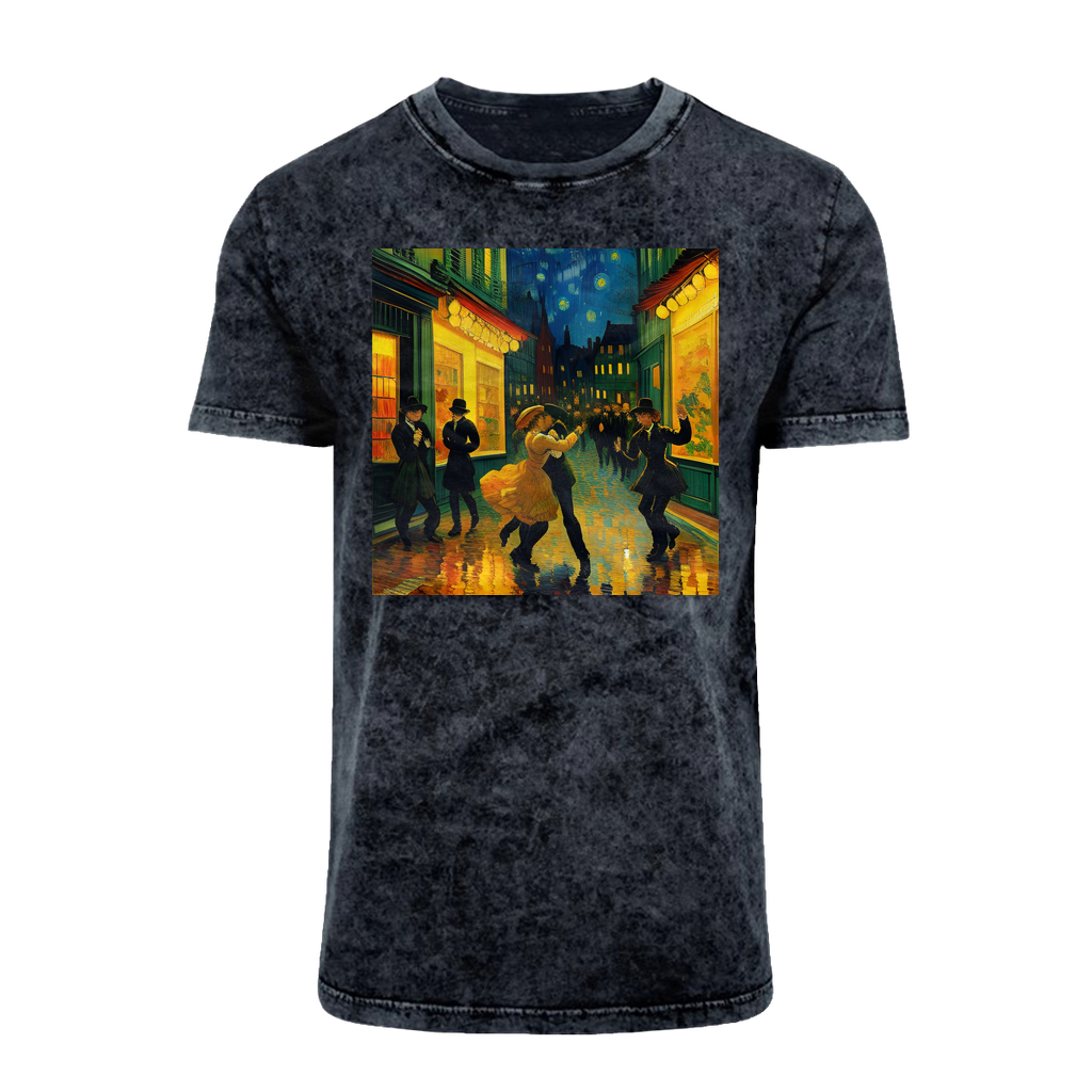 Dancing In The Streets Acid Washed T-Shirt