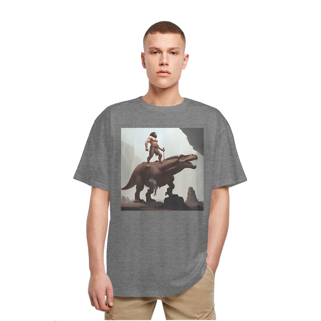 Time For The Caveman Heavy Oversized T-Shirt