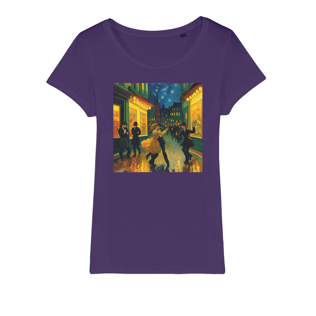Dancing In The Streets Organic Jersey Womens T-Shirt